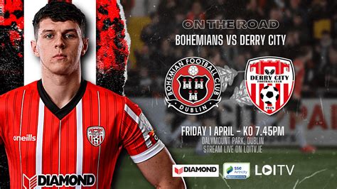 derry city fc vs bohemian f.c. timeline|Bohemians Dublin vs Derry City .